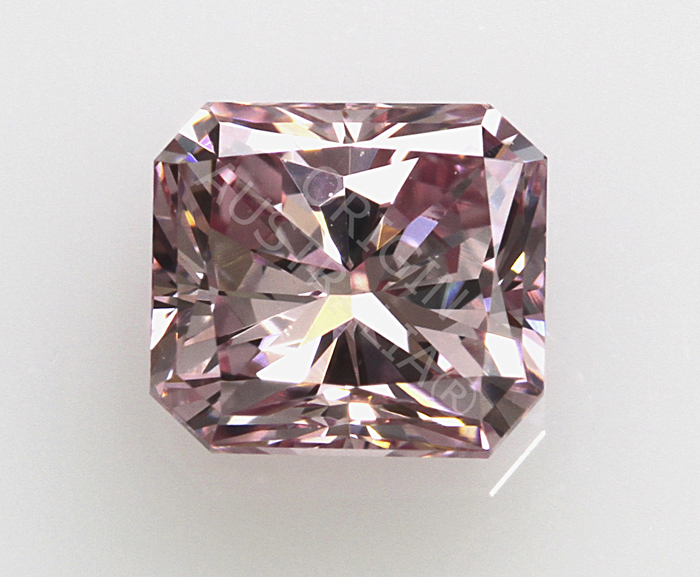 Australian Argyle Pink Radiant Shaped Diamond