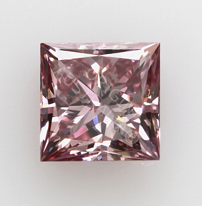 Australian Argyle Pink Princess Shaped Diamond